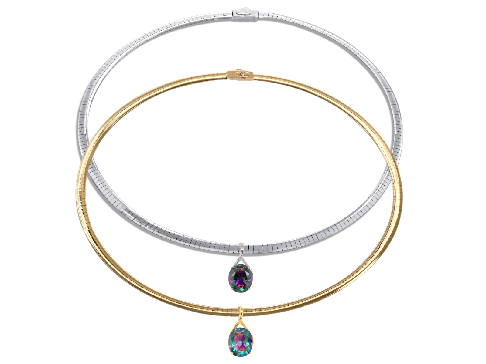 Monarch Jewels Reversible Omega Necklace - Monarch Alaska