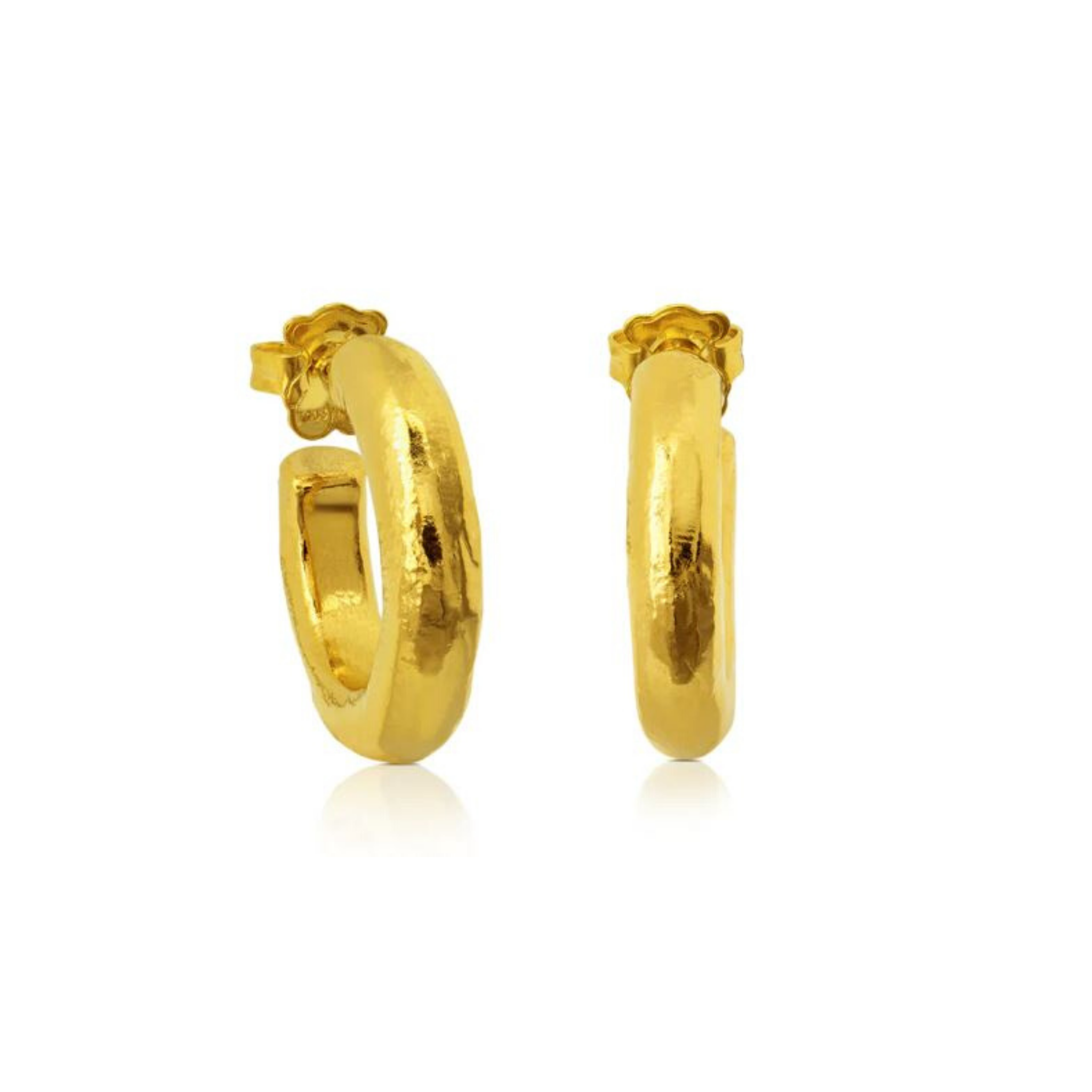 TOUS Vermeil Silver Duna Tube Earrings - Monarch Jewels