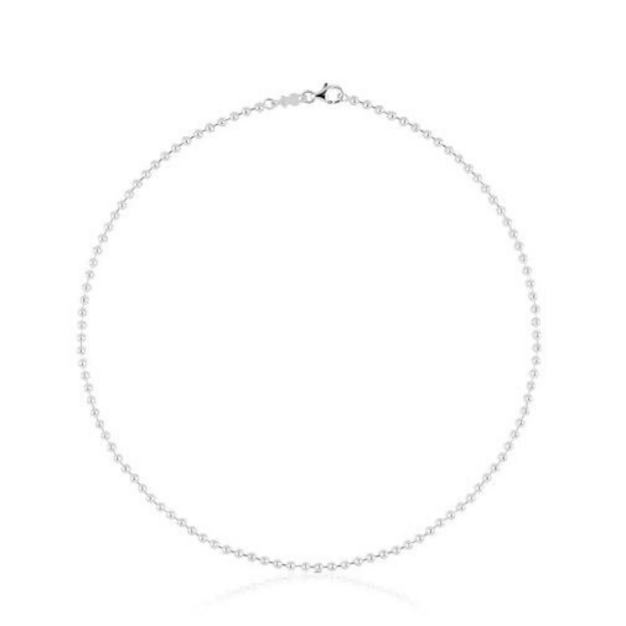 Silver TOUS Chain Choker