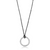 Silver Duna Tube Necklace