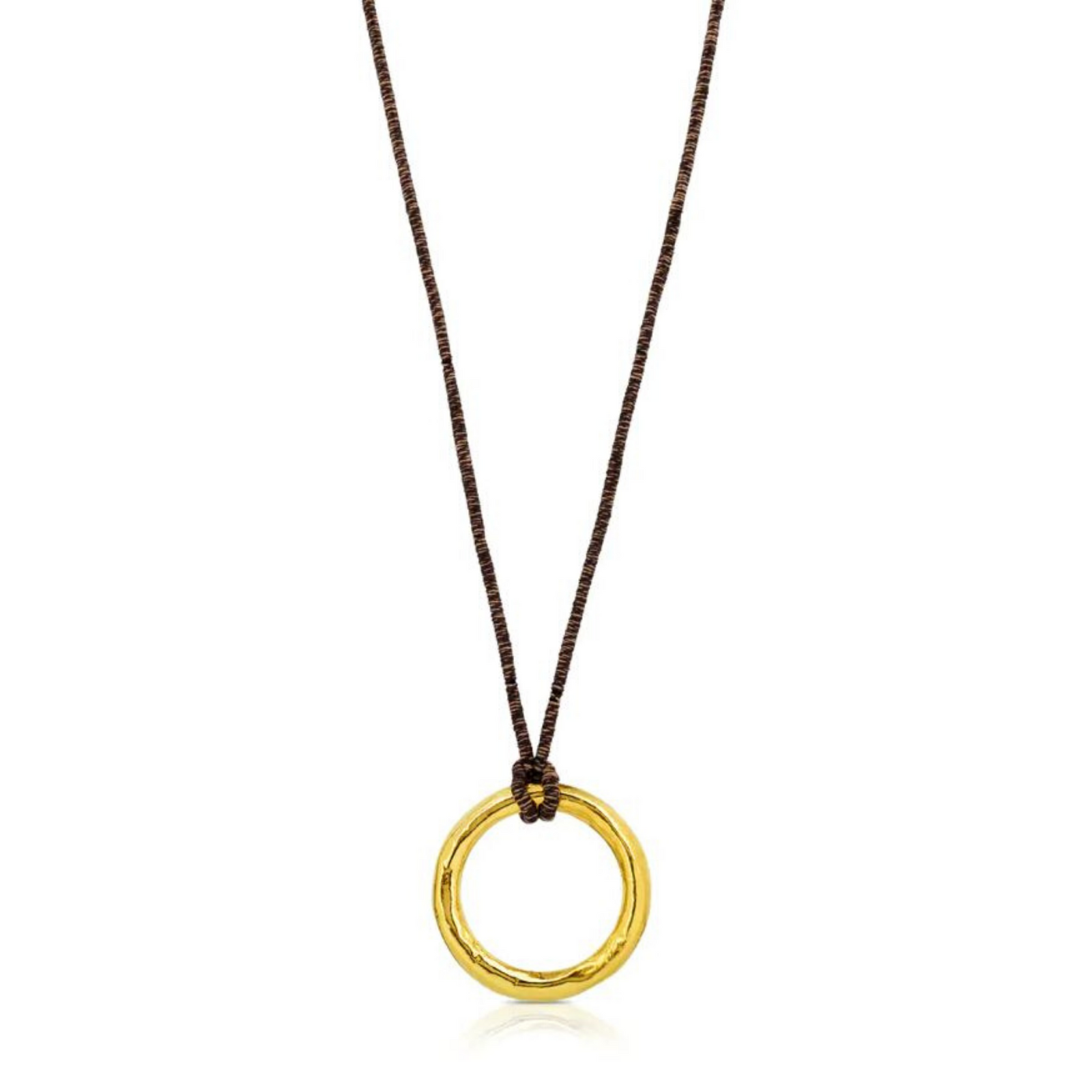 Vermeil Silver Duna Tube Necklace
