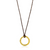 Vermeil Silver Duna Tube Necklace