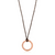 Rose Vermeil Silver Duna Tube Necklace