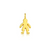 Gold Sweet Dolls Pendant