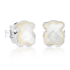 Silver tous color discount earrings