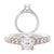 Bold Prong Set Diamond Engagement Ring-Oval
