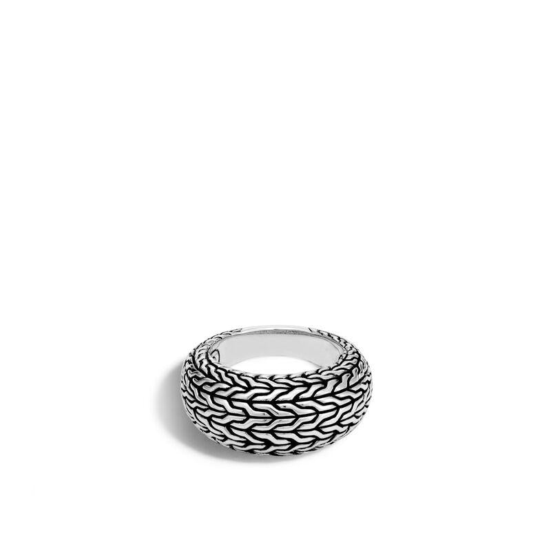 Classic Chain 11Mm Dome Ring In Silver