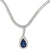 18kw sapphire necklace
