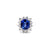 18k sapphire ring