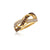 14K Honey Gold Ring With 1/3cts Chocolate Diamonds and 1/5 cts Vanilla Diamonds