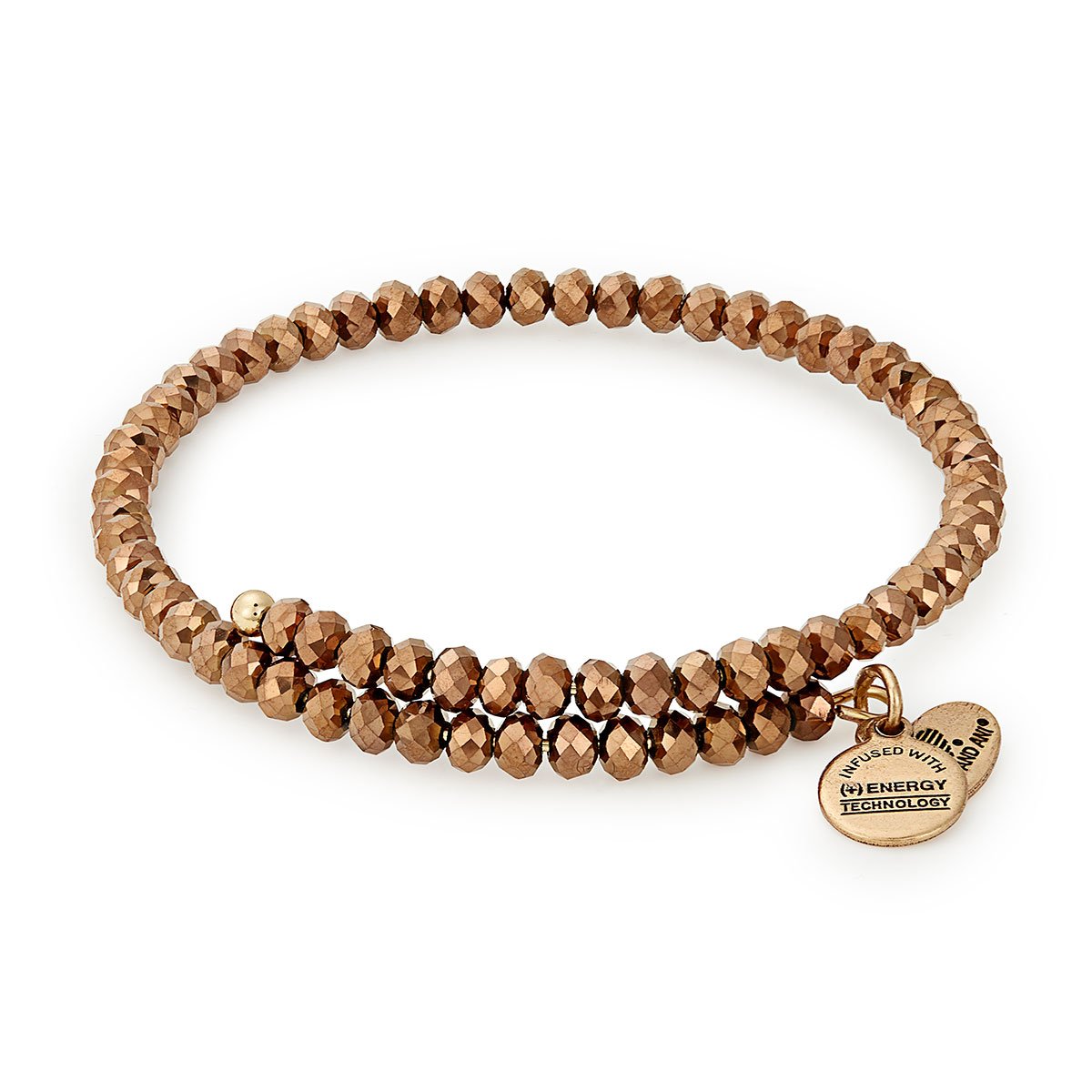 Copper Spark Brilliance Wrap Bracelet