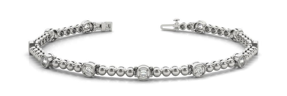 14kw diamond bracelet