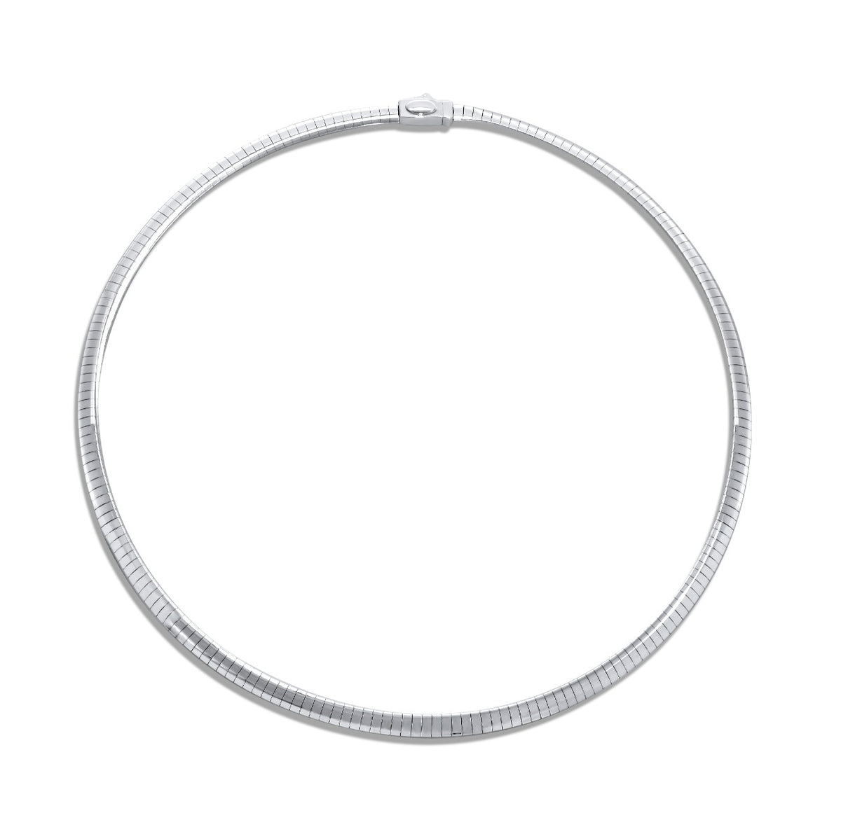 Reversible Monarch Diamond Omega Necklace