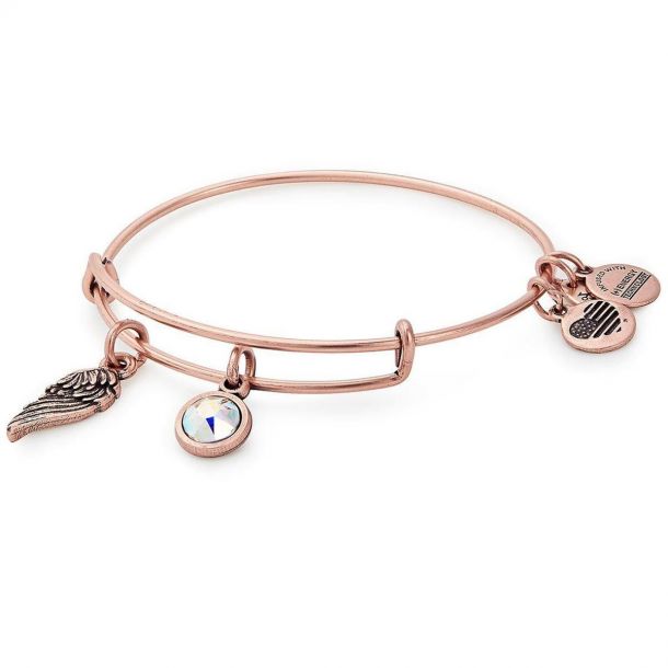 Alex and ani rose gold bangles online