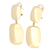 14Kt Yellow Gold Earrings With Omega Backs